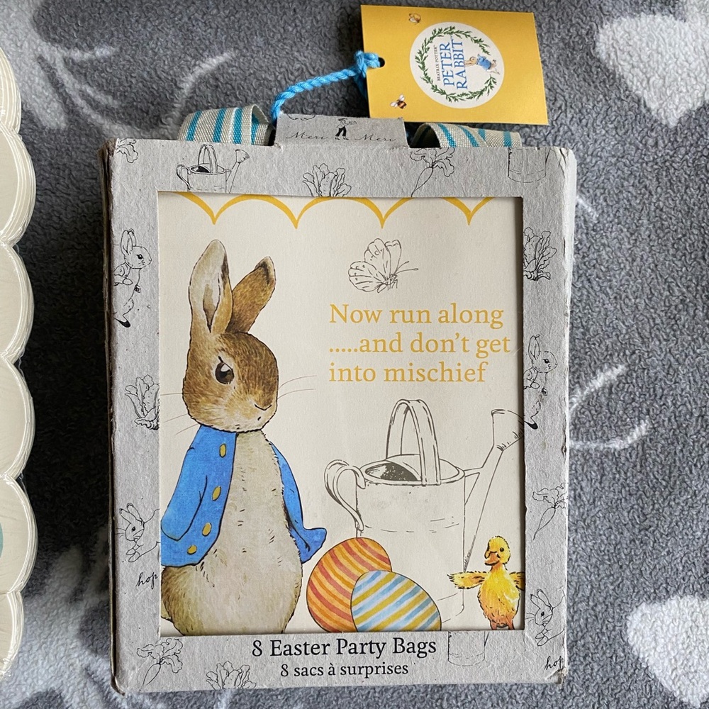 🐇 🪺🥕 Peter Rabbit Plates and Bags 🥕🪺🐇 - Picture 7 of 7